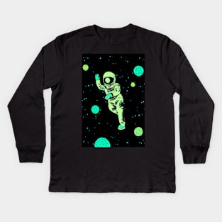 SPACE TRIPPER Kids Long Sleeve T-Shirt